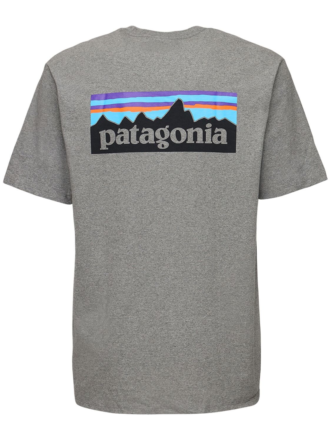 T-shirt En Coton Mélangé Recyclé À Logo P-6 - PATAGONIA - Modalova