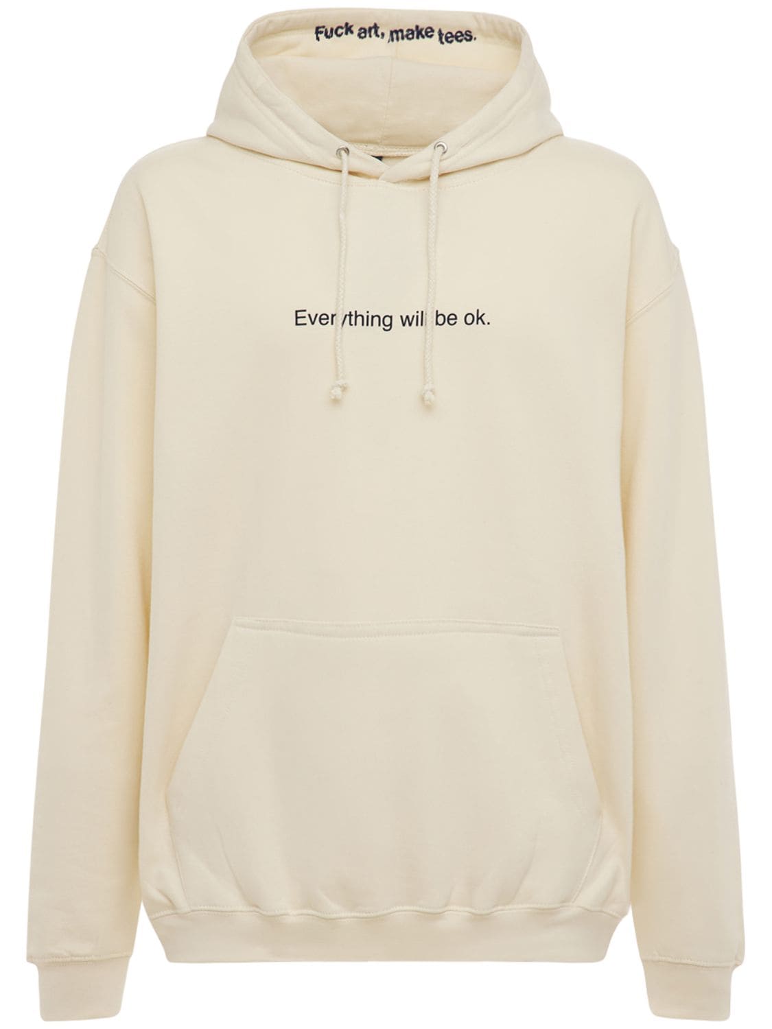 Sweat-shirt En Coton "everything Will Be Ok" - FAMT - FUCK ART MAKE TEES - Modalova