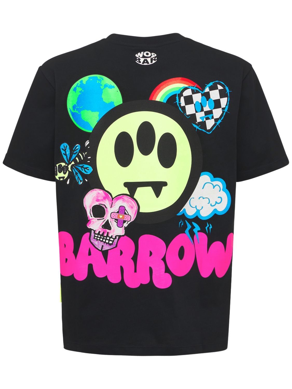 T-shirt En Coton Imprimé Logo - BARROW - Modalova