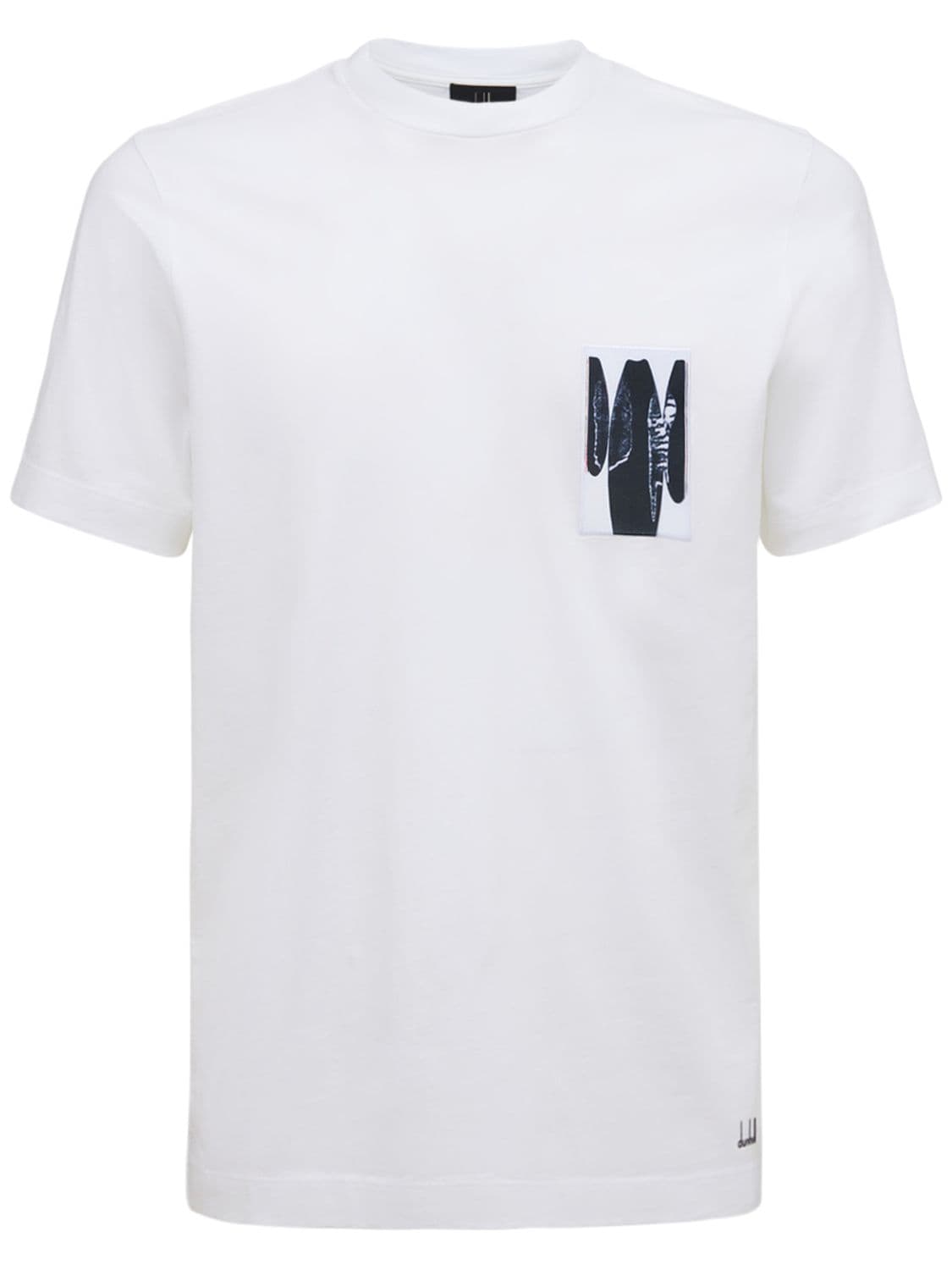 T-shirt En Coton Imprimé - DUNHILL - Modalova