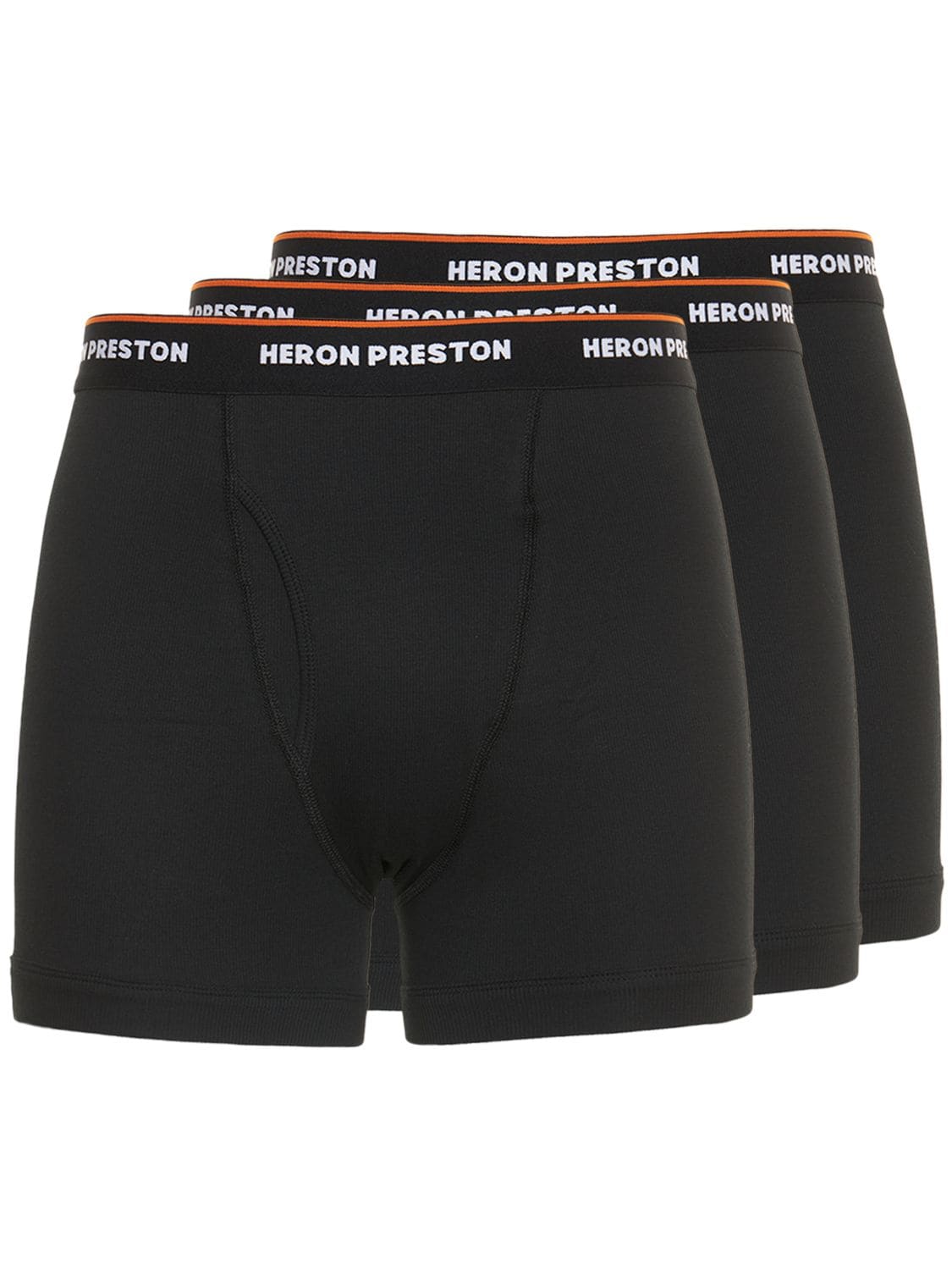 Lot De 3 Boxers En Coton À Logo - HERON PRESTON - Modalova