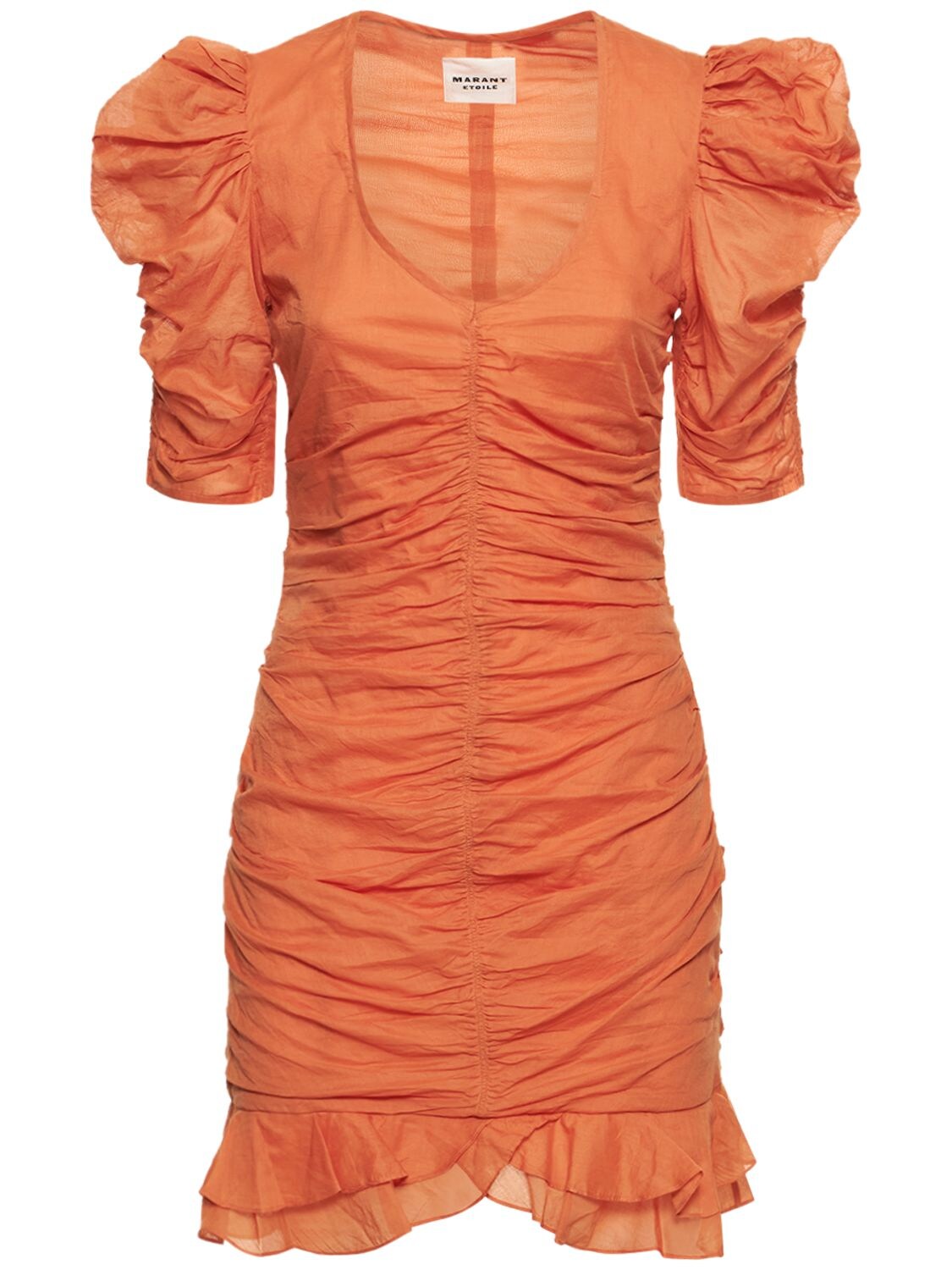 Robe Courte En Voile De Coton Sireny - MARANT ETOILE - Modalova