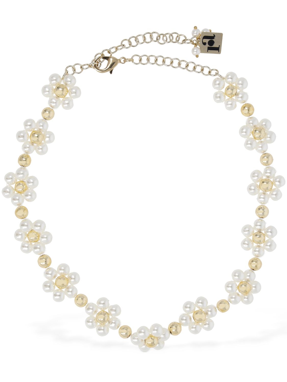 Mughetto Faux Pearl Collar Necklace - ROSANTICA - Modalova