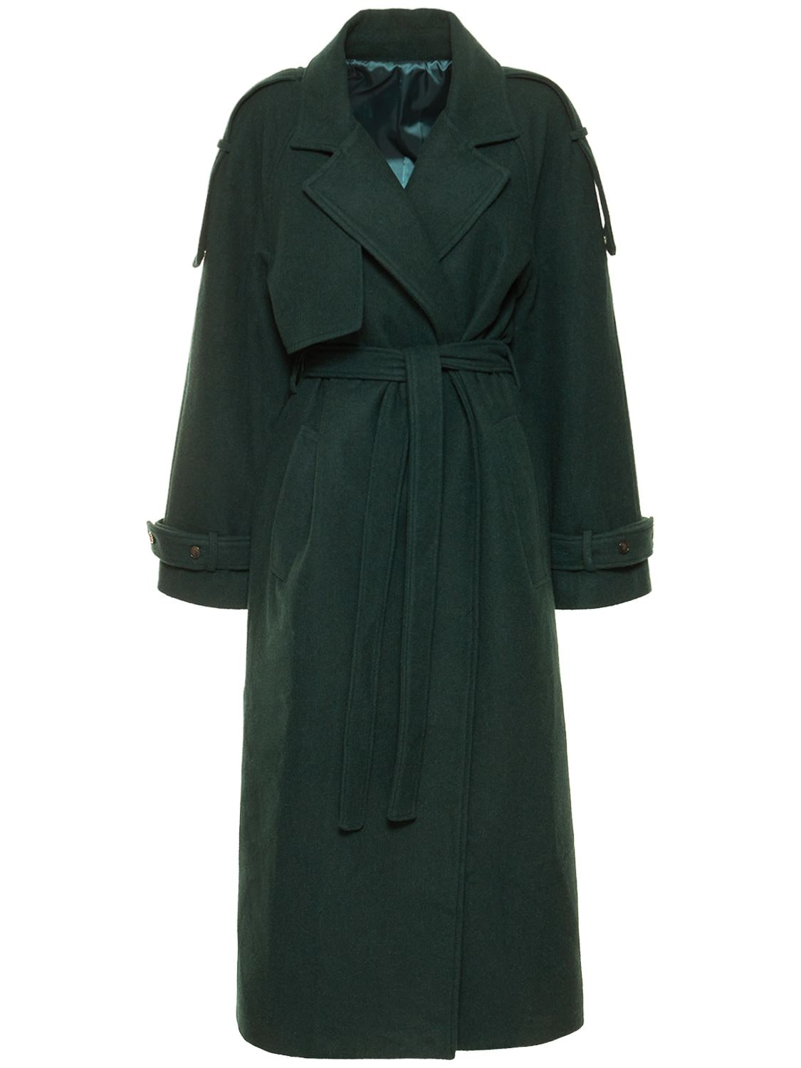 Trench-coat En Laine Suzanne - THE FRANKIE SHOP - Modalova
