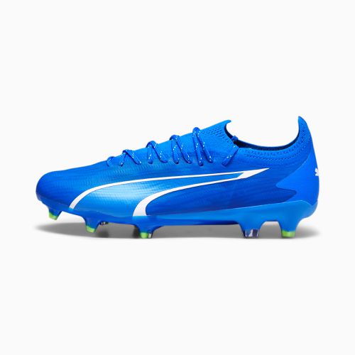 Chaussures de football ULTRA ULTIMATE FG/AG , Bleu/Vert/Blanc - PUMA - Modalova