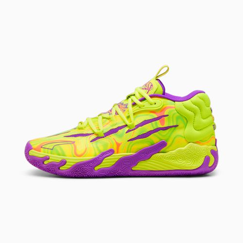 Chaussures de basketball MB.03 Spark, Jaune/Violet - PUMA - Modalova