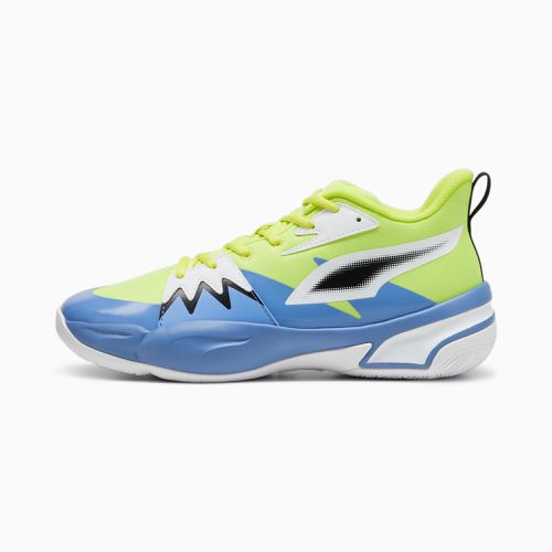 Chaussures de basketball Genetics, Bleu/Vert - PUMA - Modalova