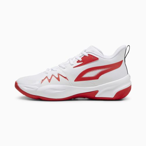 Chaussures de basketball Genetics, Blanc/Rouge - PUMA - Modalova