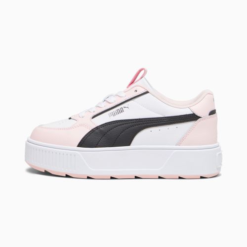 Chaussure Sneakers Karmen Rebelle Femme, Blanc/Rose/Noir - PUMA - Modalova