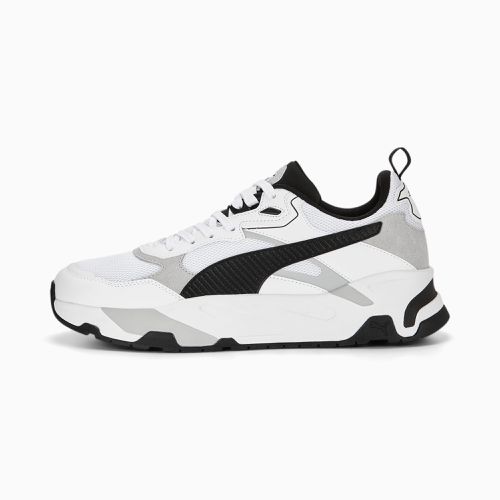 Chaussure Sneakers Trinity Homme, Blanc/Noir/Gris - PUMA - Modalova