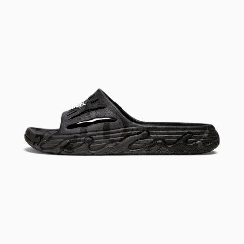 Chaussure Claquettes de basketball MB.03 Slide, Noir/Gris - PUMA - Modalova