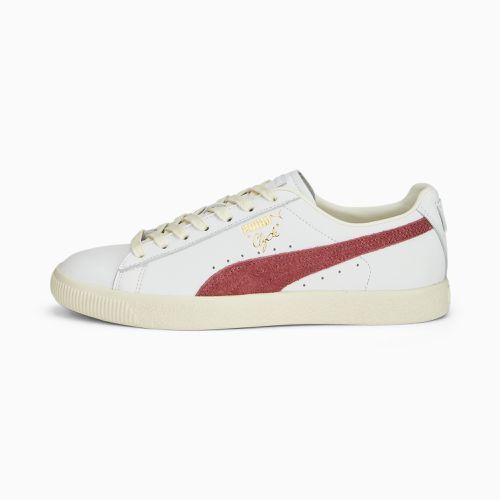 Chaussure Sneakers Clyde Base, Blanc/Or, Taille 46, Chaussures - PUMA - Modalova