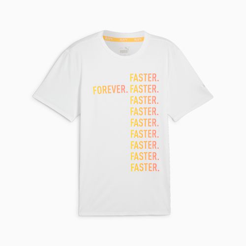 T-Shirt Forever. Faster. RUN Fav Homme, Blanc - PUMA - Modalova