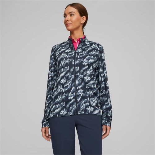 Veste de golf à imprimé animal , Bleu, Taille M, Vêtements - PUMA - Modalova