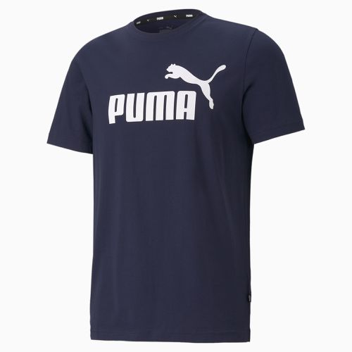 T-Shirt à logo Essentials Homme, Bleu - PUMA - Modalova