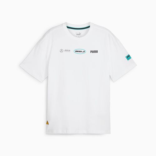 T-Shirt à imprimé Mercedes-AMG Petronas F1 x Mad Dog Jones, Blanc - PUMA - Modalova