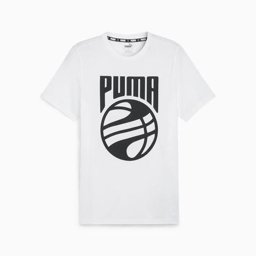 T-Shirt de basketball Posterize Homme, Blanc - PUMA - Modalova