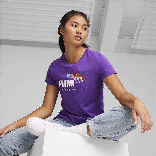 PUMA T-Shirt ESS+ LOVE WINS Femme - PUMA - Modalova