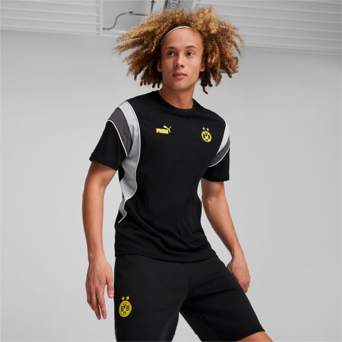 T-Shirt FtblArchive Borussia Dortmund, Noir/Gris - PUMA - Modalova