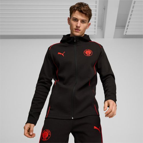 Veste zippée à capuche Casuals FC St. Pauli Homme, Noir/Rouge - PUMA - Modalova