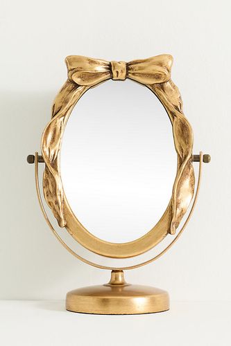 Bow Tabletop Vanity Mirror chez - Anthropologie - Modalova