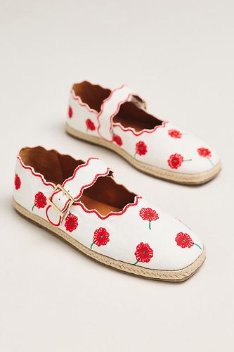 Ballerines Mary Jane espadrilles à bord festonné taille: 38 chez Anthropologie - Maeve - Modalova