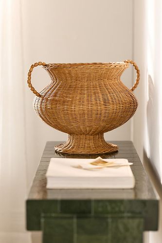 Panier en osier Oriana Urn taille: Assorted chez - Anthropologie - Modalova
