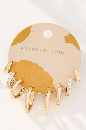 Boucles d'oreilles créoles classiques, lot de 4 par en - By Anthropologie - Modalova