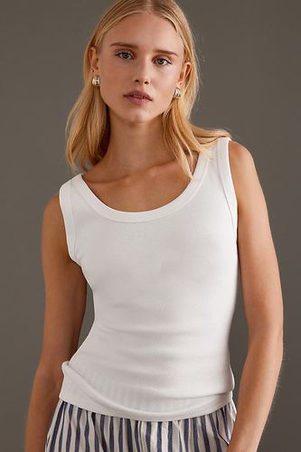 The Rib City Tank Top en White taille: XS chez - Anthropologie - Modalova