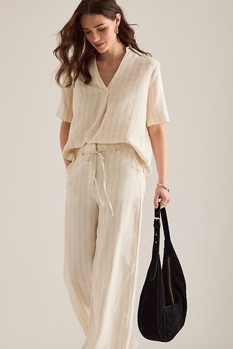 Sac demi-lune en daim en - By Anthropologie - Modalova