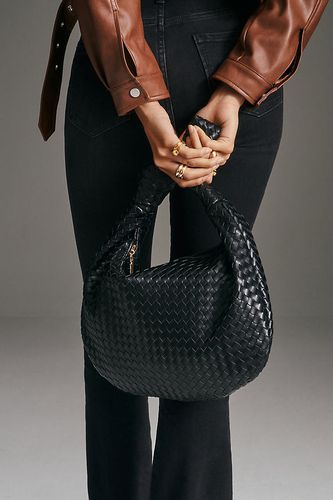 Large sac porté à l'épaule en similicuir Brigitte en Black chez Anthropologie - Melie Bianco - Modalova