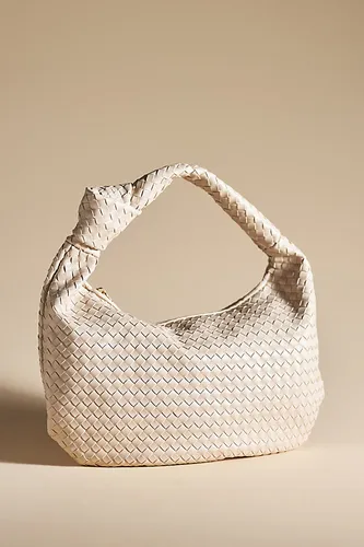 Large sac porté à l'épaule en similicuir Brigitte en White chez Anthropologie - Melie Bianco - Modalova