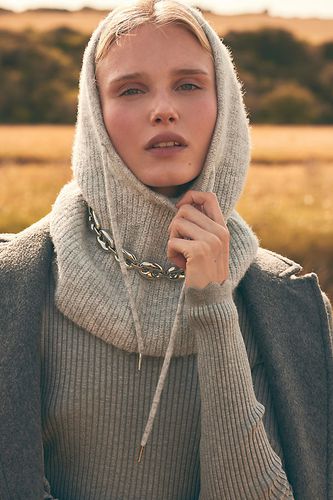 Capuche en maille épaisse par Anthropologie par - By Anthropologie - Modalova