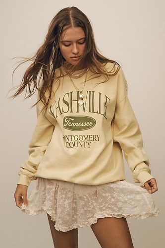 Sport City Sweatshirt en Yellow taille: XS - By Anthropologie - Modalova