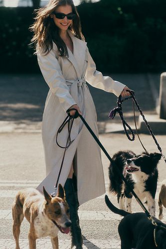 Par Anthropologie Trench-Coat Haute-Brillance par en White taille: Uk 6 - By Anthropologie - Modalova