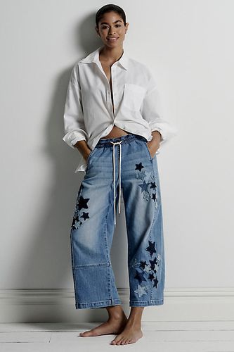 Le Jean Barrel Décontracté Izzie Pull-On par en , taille: 2XS chez Anthropologie - Pilcro - Modalova