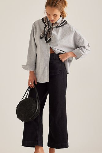 Le Jean Évasé Raccourci en Denim Colette par Maeve par en , taille: 25 chez Anthropologie - The Colette Collection by Maeve - Modalova