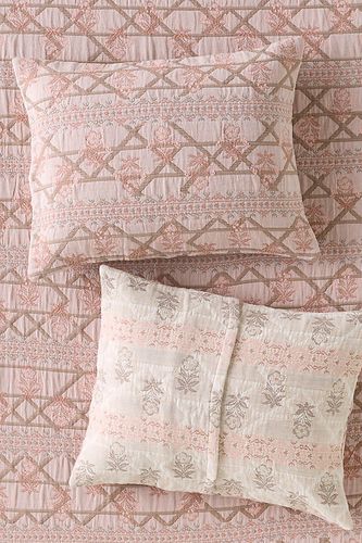 Taies d'oreiller en coton à motif floral Anja, ensemble de 2 taille: S2kngsham chez - Anthropologie - Modalova