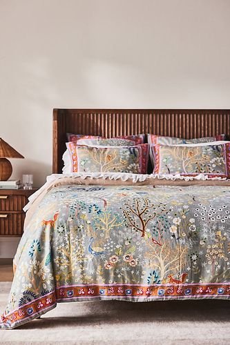 La housse de couette en coton imprimé slub taille: Eu kng dvt chez - Anthropologie - Modalova