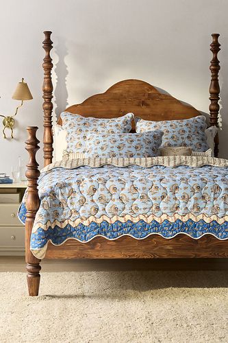 Couvre-lit matelassé imprimé Iluka taille: Sk quilts chez - Anthropologie - Modalova