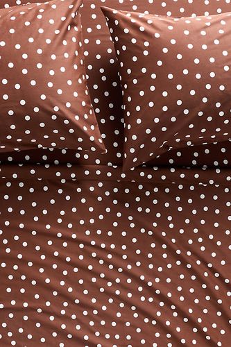 Ensemble de draps imprimés en satin de coton par taille: Double eu chez Anthropologie - Maeve - Modalova