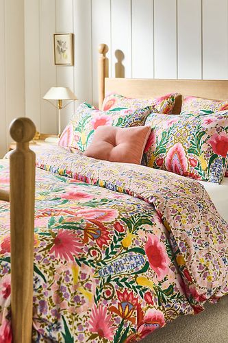 Housse de couette imprimée en satin de coton taille: Eu kng dvt chez Anthropologie - MINDTHEGAP - Modalova