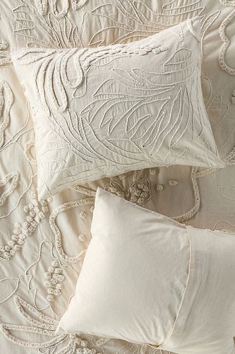 Taies d'oreiller en coton Malia à motif floral en coton chenille Flex, ensemble de 2 en chez - Anthropologie - Modalova