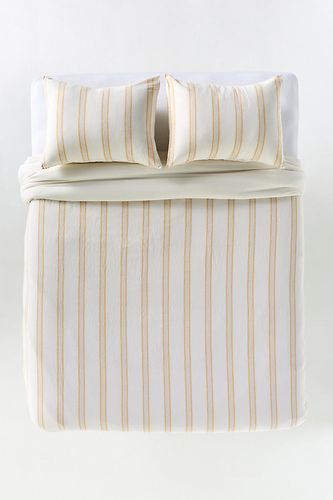Housse de couette en lin et coton teint en fil taille: Sk duvet chez - Anthropologie - Modalova