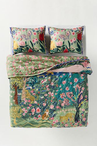 Collection de couvre-lits matelassés imprimés en voile de coton 100% taille: Sk quilts chez - Anthropologie - Modalova