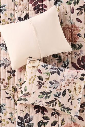 Taies d'oreiller en velours floral Seren, ensemble de 2 en chez - Anthropologie - Modalova