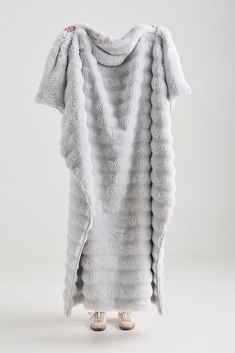 Couverture en fausse fourrure double face Selena en taille: 60 x 70 chez - Anthropologie - Modalova