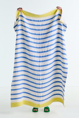 Couverture à rayures imprimées en coton Sailor en taille: 50 x 70 chez - Anthropologie - Modalova