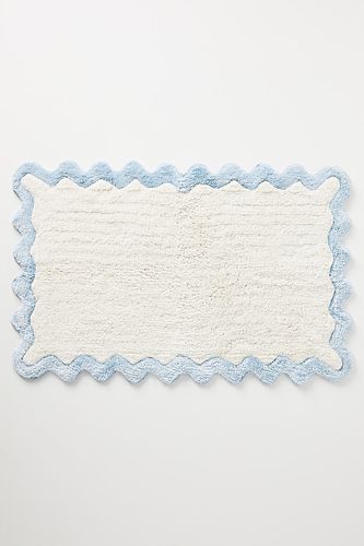 Tapis de bain festonné Ernestine par en Blue taille: L chez Anthropologie - Maeve - Modalova