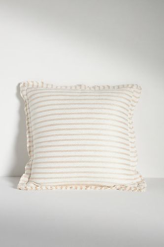 Luxe Linen Blend Cushion chez - Anthropologie - Modalova
